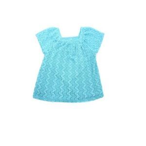 RAGDOLL & ROCKETS Blue Lace Top Size Girl's 12
